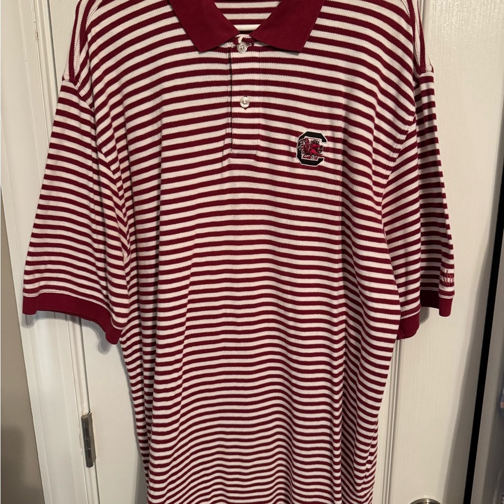 Ashworth South Carolina Men’s Large Collegiate Golf Polo Shirt